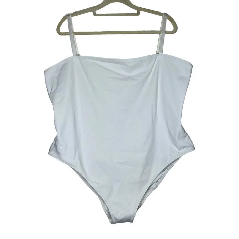 NWT SKIMS Shaping Swim One Piece Marble 4X